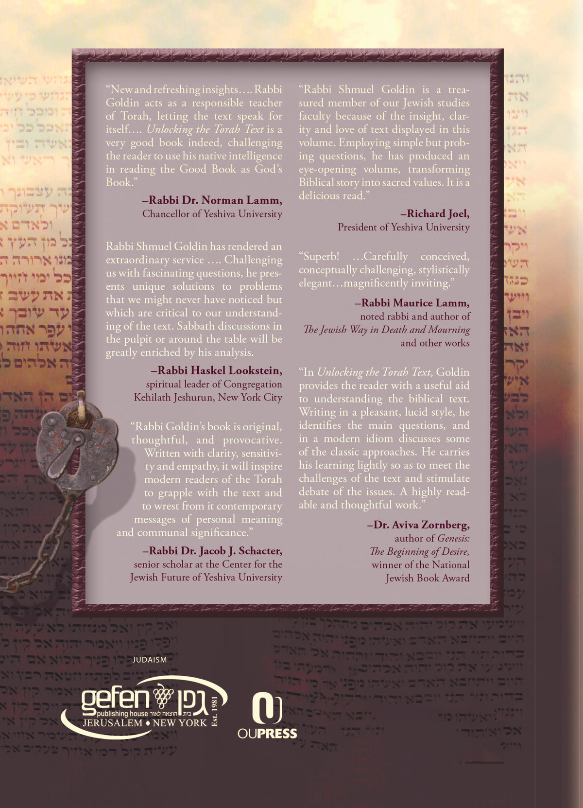 Unlocking the Torah Text Shmot (Exodus)