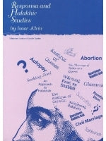 Responsa and Halakhic Studies
