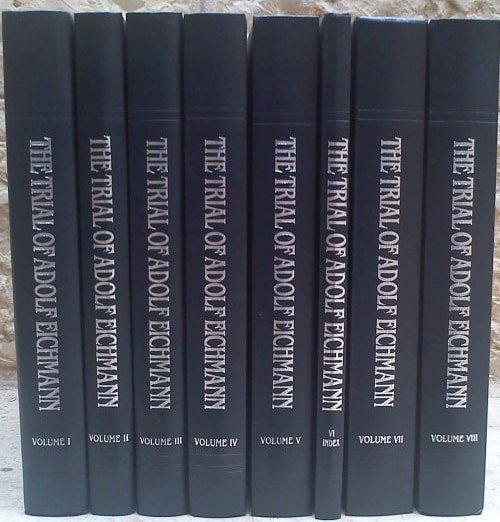 The Trial of Adolf Eichmann (7 available volumes of of 9 volume set)