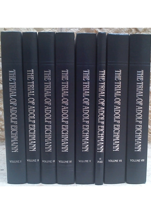 The Trial of Adolf Eichmann (7 available volumes of of 9 volume set)