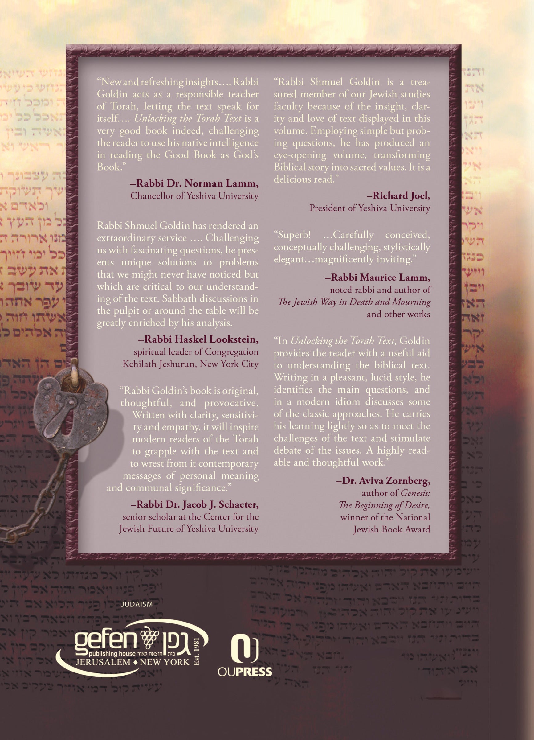 Unlocking the Torah Text Shmot (Exodus)