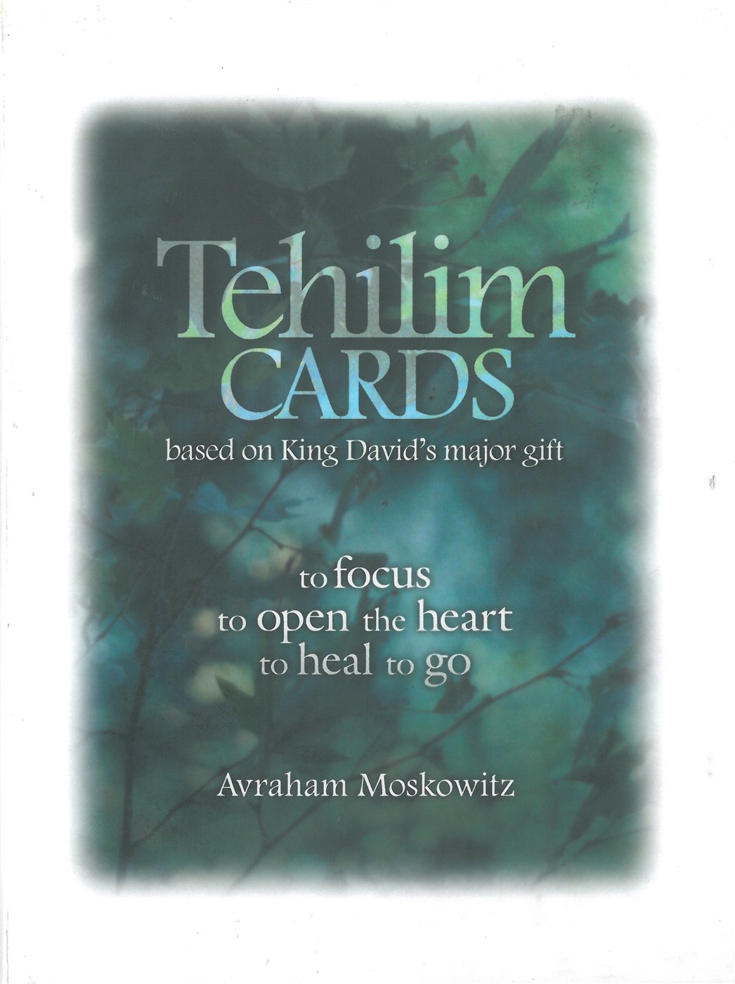 Tehilim Cards (Based on King David's Major Gift)