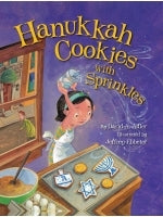 Hanukkah Cookies with Sprinkles